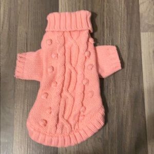 Pink Dog sweater